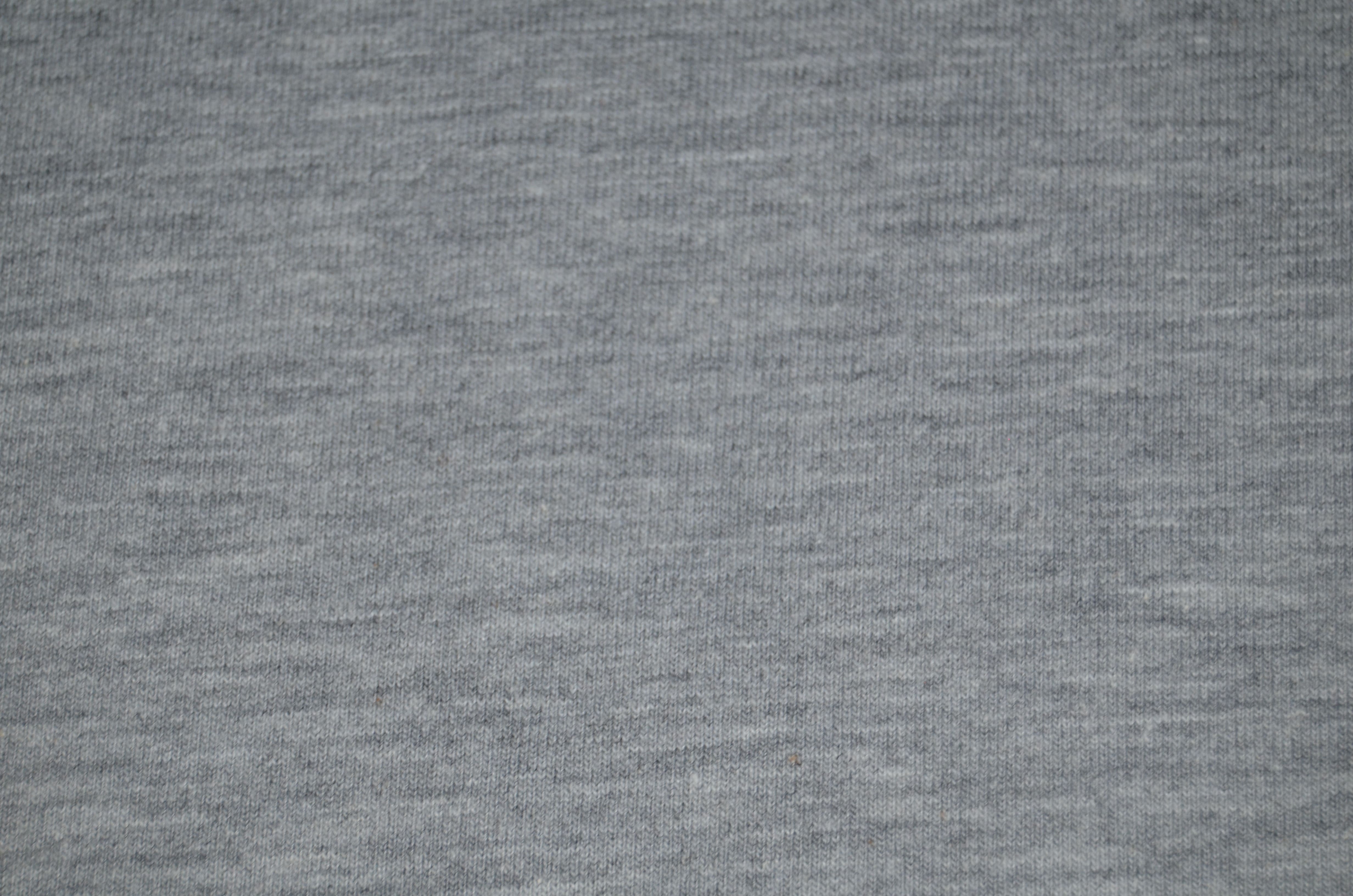 French Terry uni grau