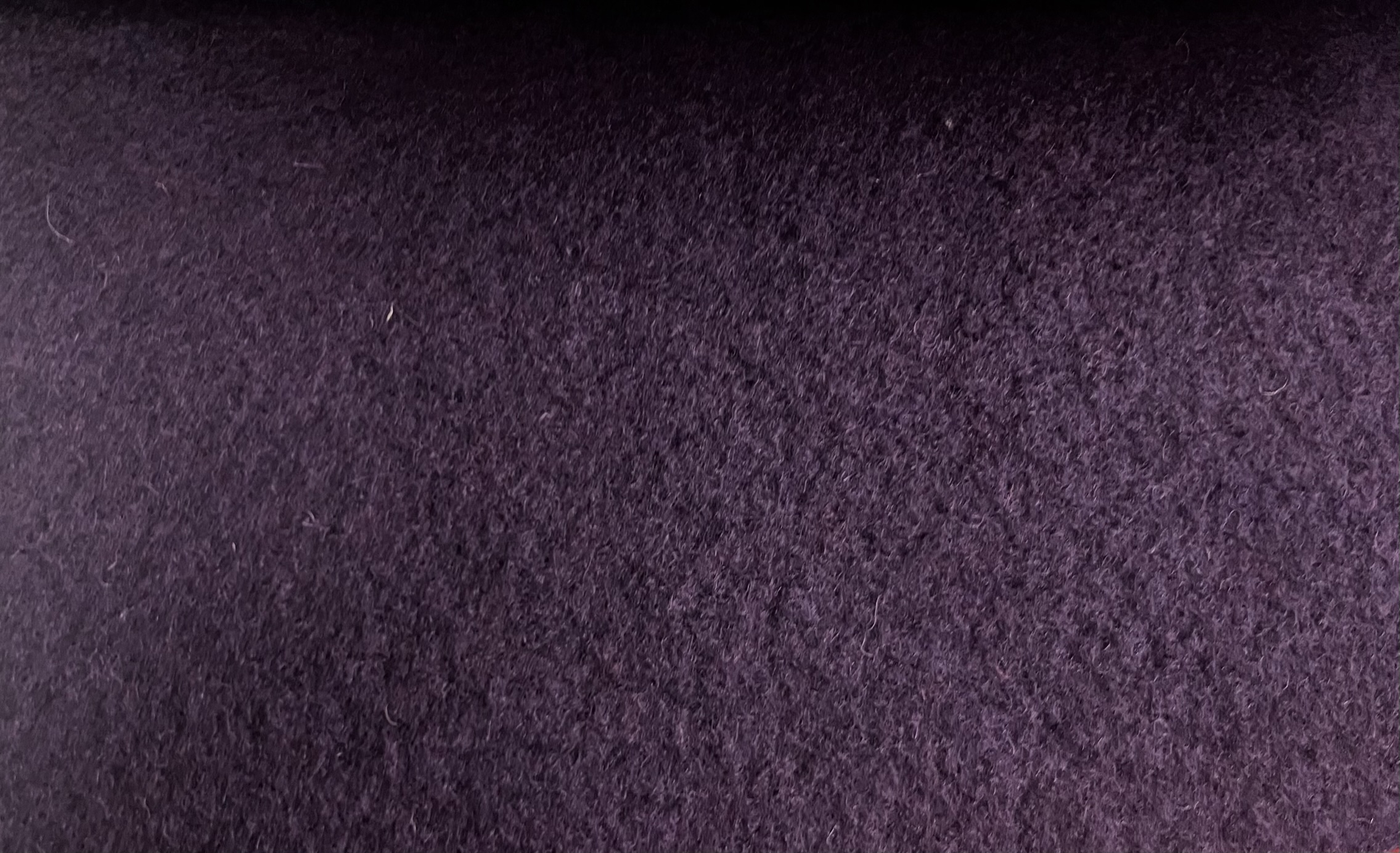 Mantelstoff - gekochte Wolle - cooked wool