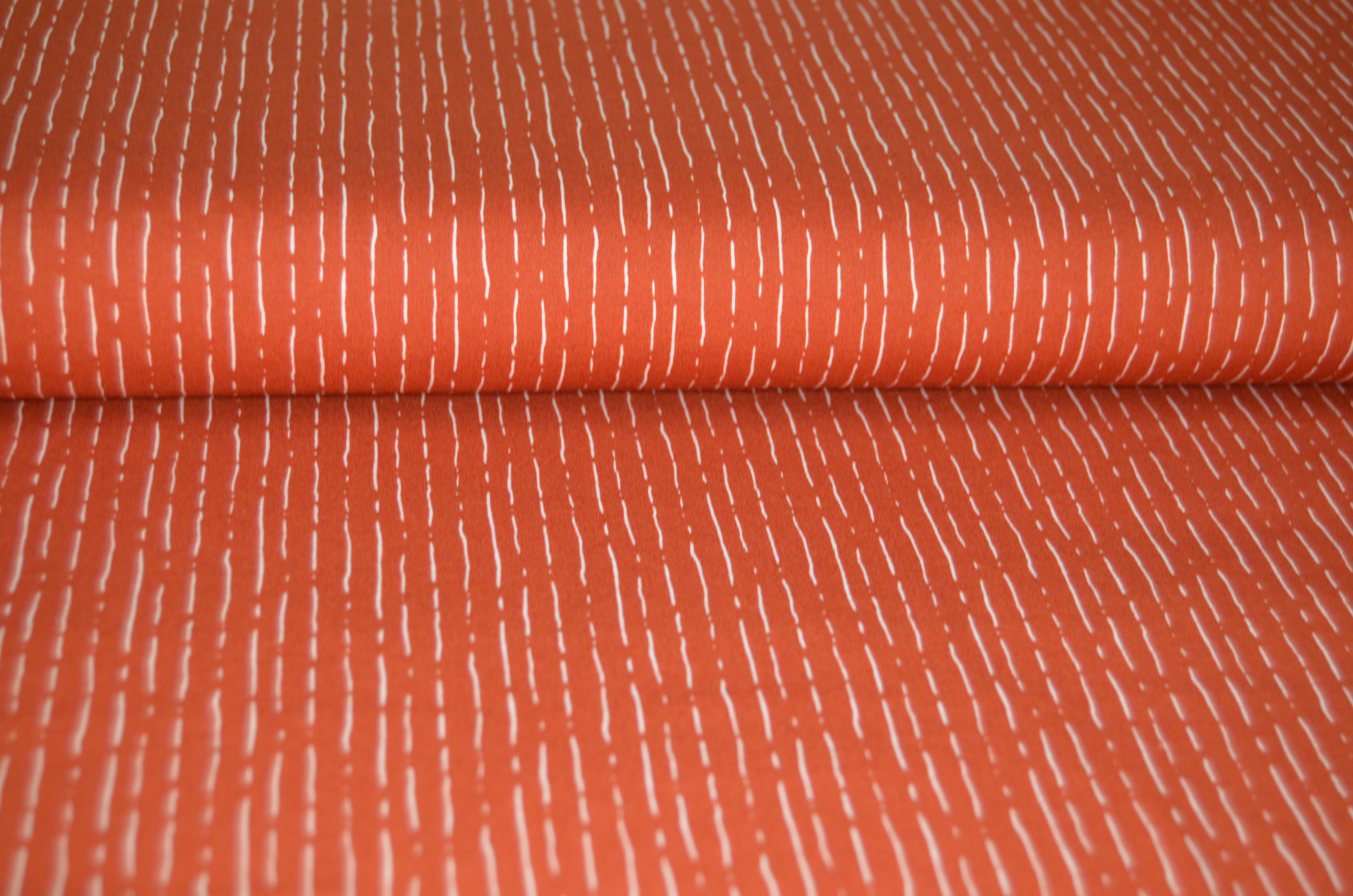 Baumwolle/ Webware Streifen rost