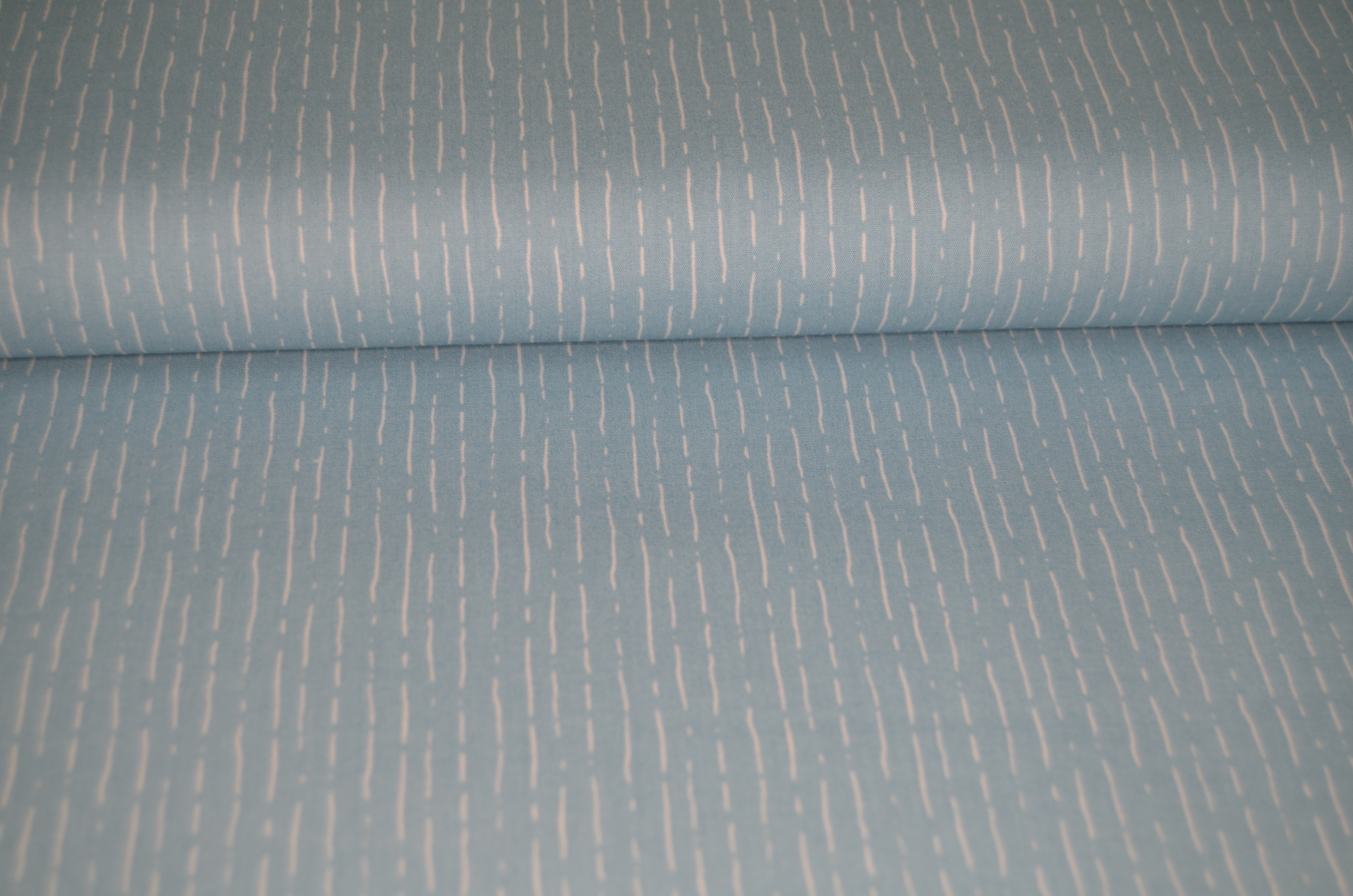 Baumwolle/ Webware Streifen hellblau