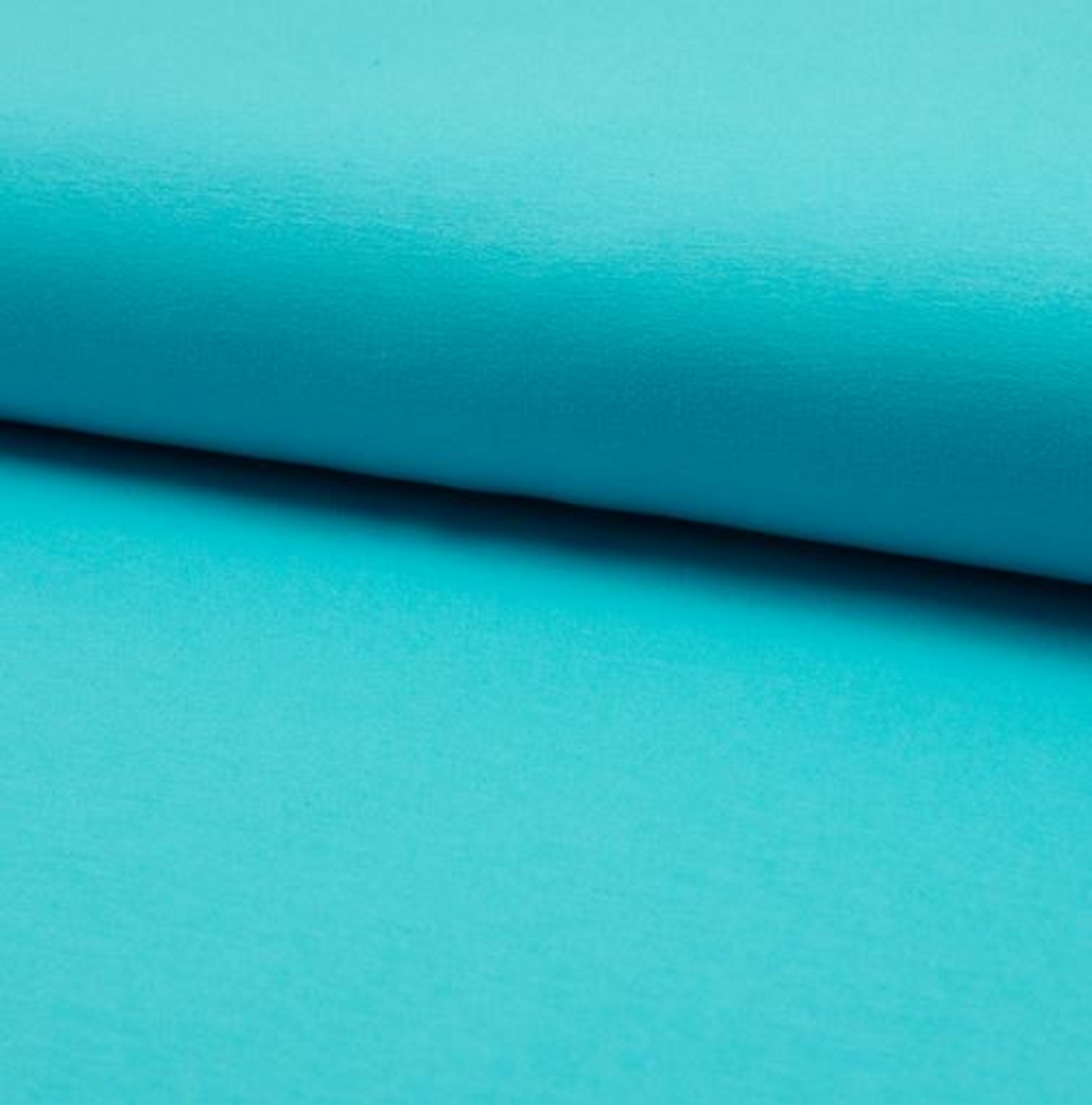French Terry uni blau