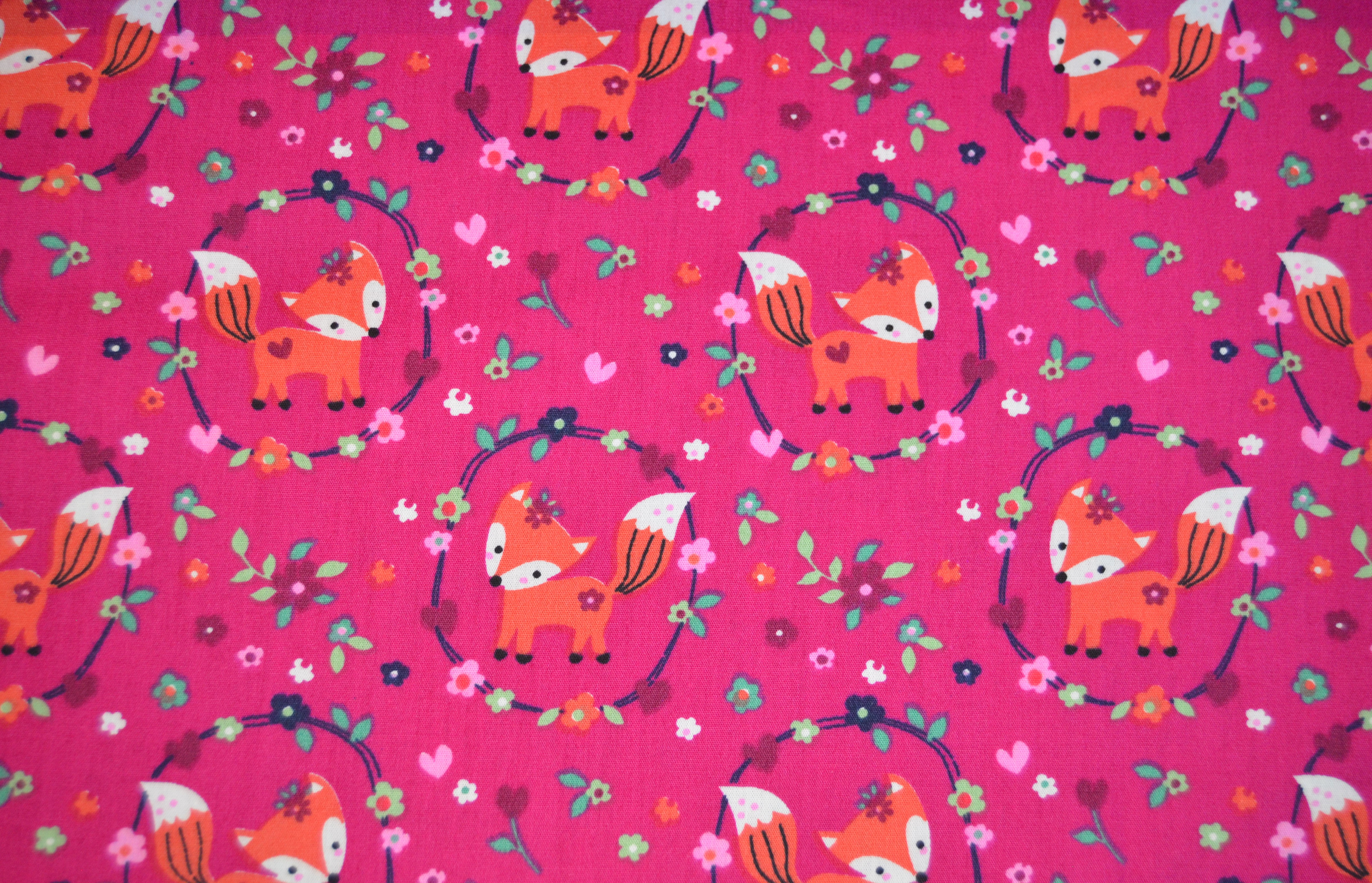 Baumwolle/ Webware Füchse