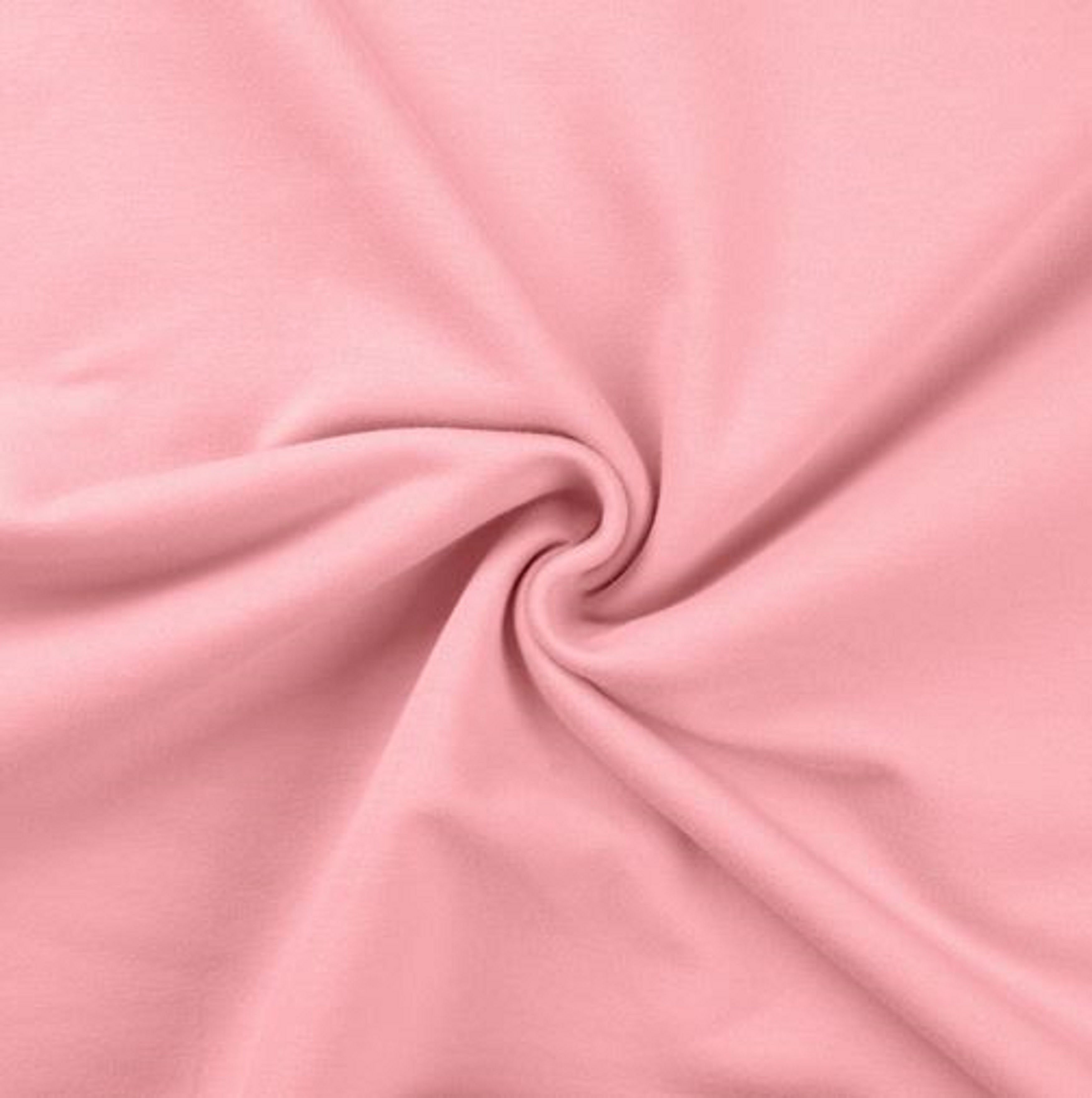 French Terry uni rosa