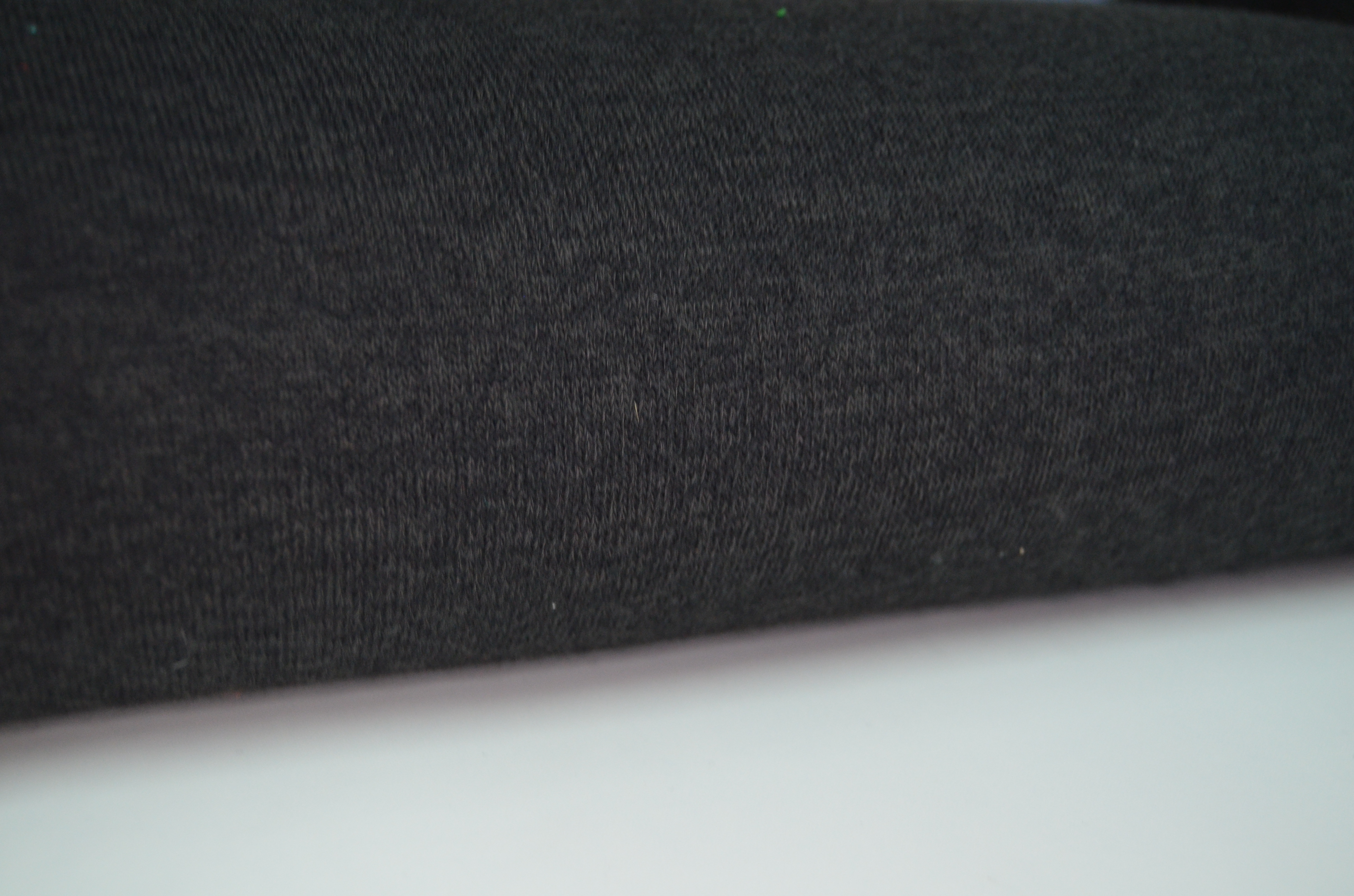 gestrickter Jersey schwarz