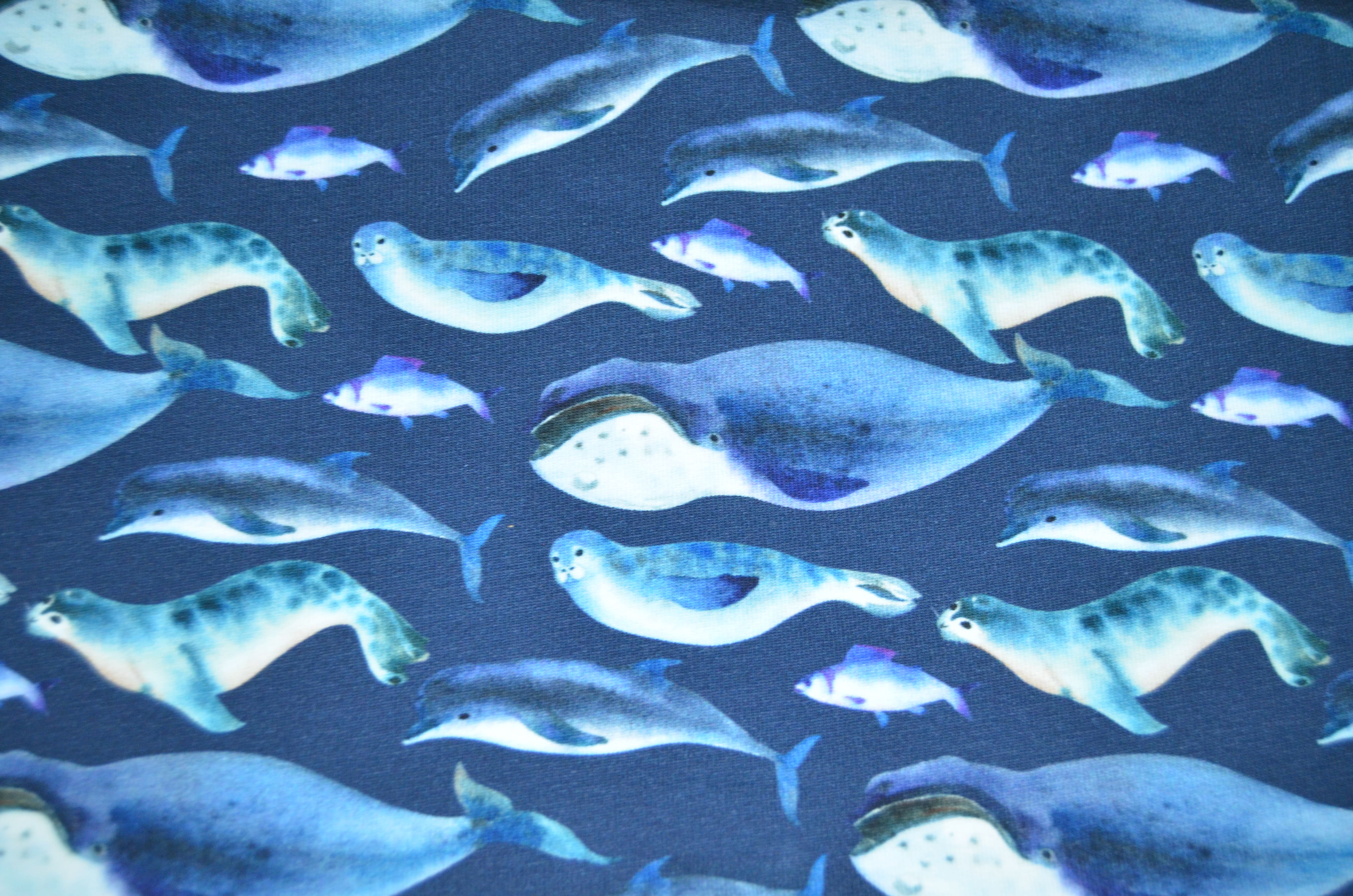 French Terry Meerestiere